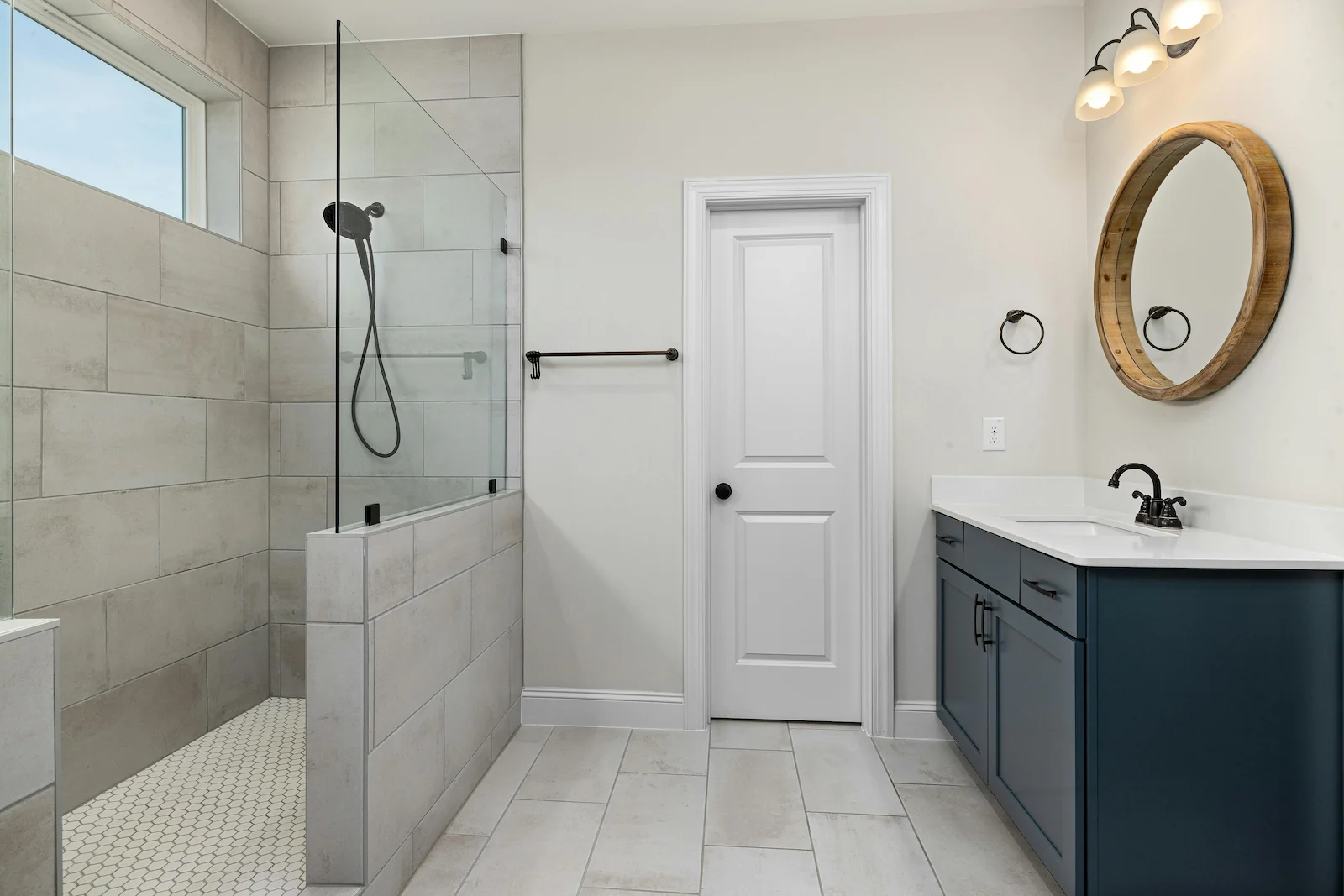 Renovated bathroom completed by JB'S Home Improvement in Livingston, NJ