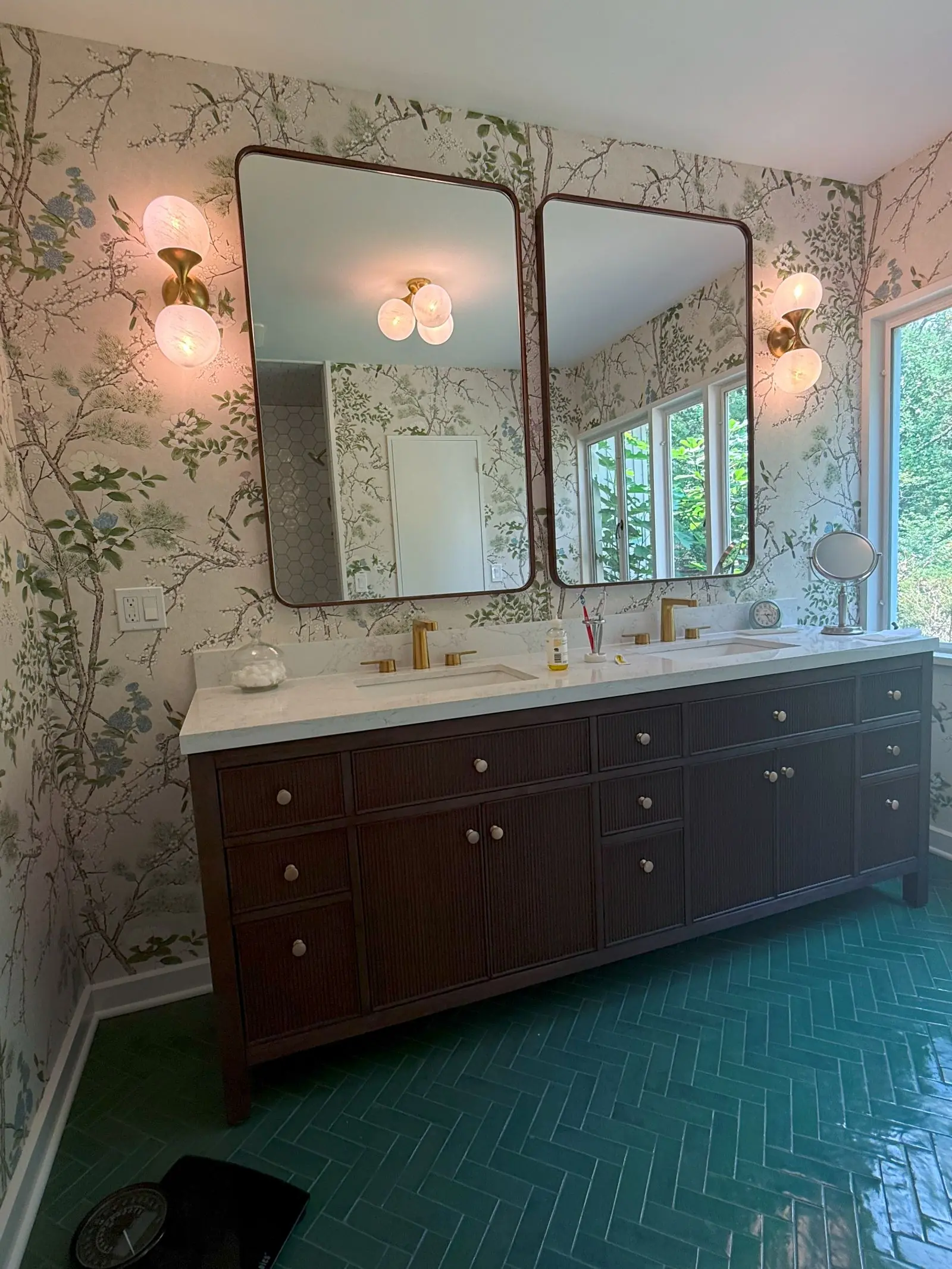 Custom frameless glass shower by JB'S Home Improvement in Morristown, NJ