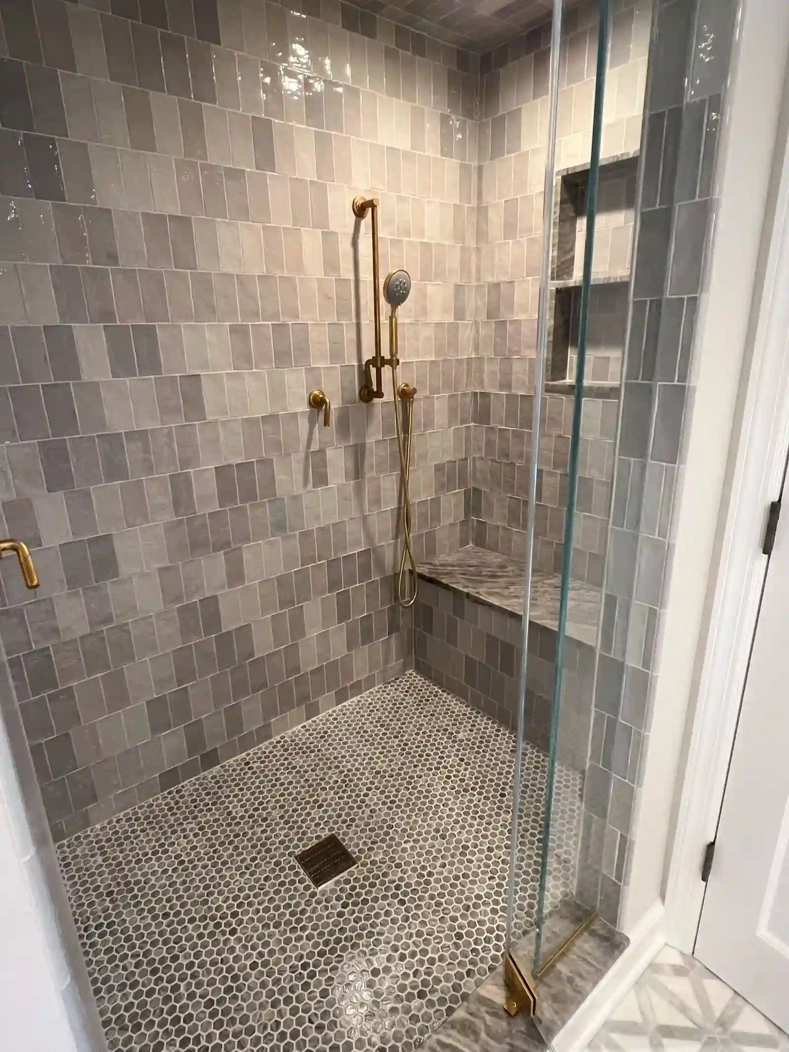 Luxury bathroom renovation by JB'S Home Improvement in Summit, NJ