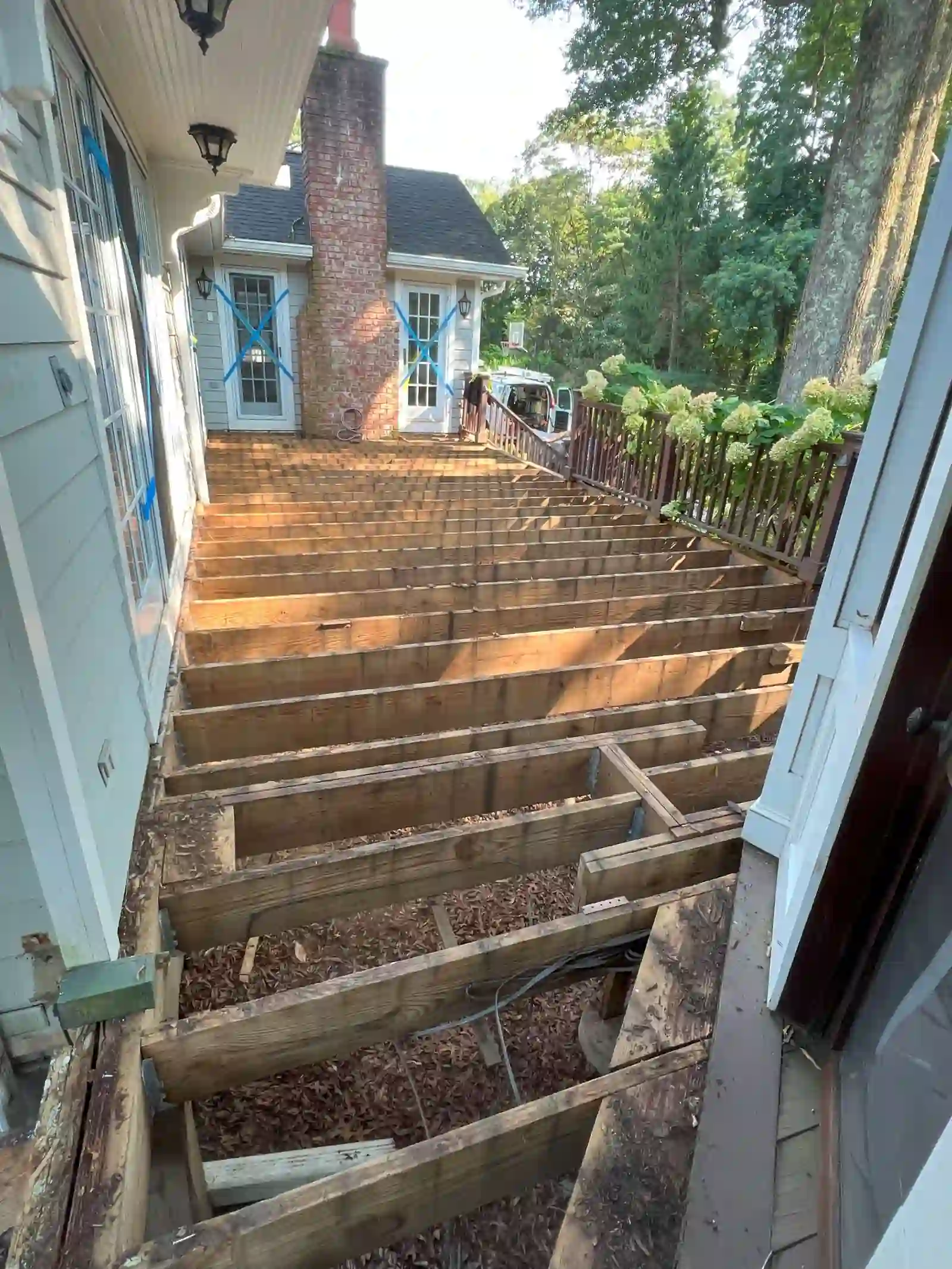 Custom deck construction by JB'S Home Improvement in Chatham, NJ