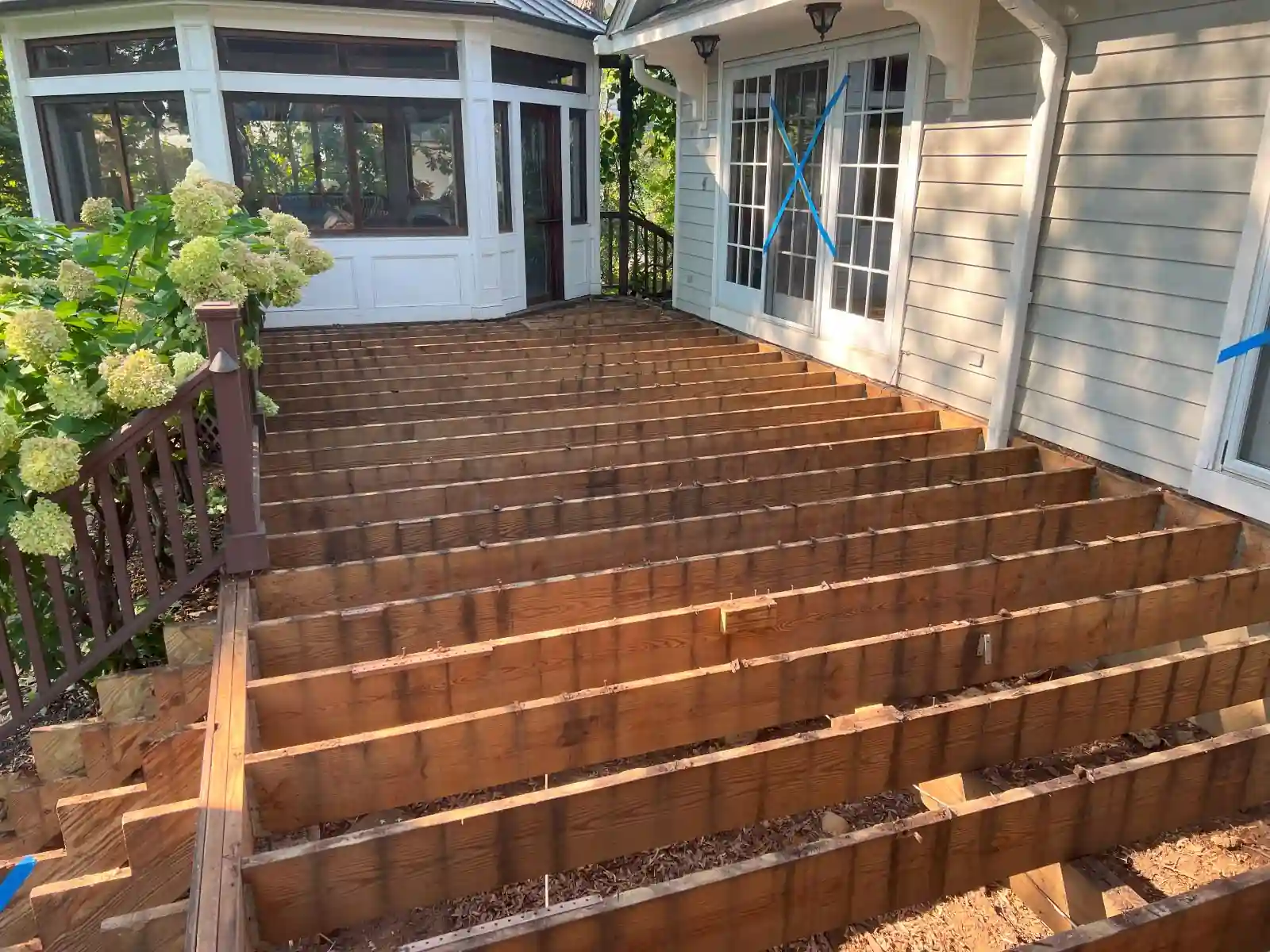 Deck construction — Chatham, NJ