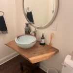 Custom sink and tile work in Summit NJ.